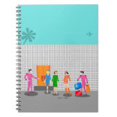 Notitieboek van de Stewardess Spiral (Voorkant)