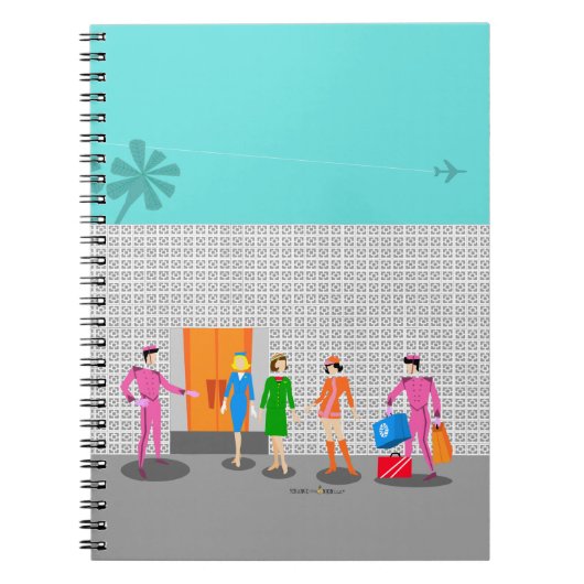 Notitieboek van de Stewardess Spiral (Voorkant)