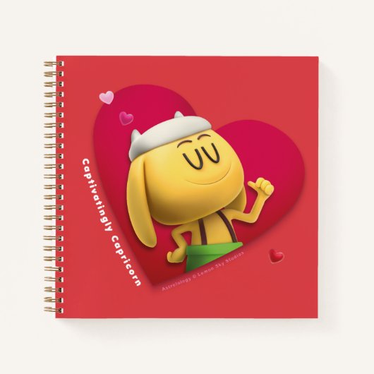 Notitieboek van de valentijnse voor Capricorn (Voorkant)