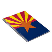 Notitieboek van de vlag van de staat Arizona (Rechterzijde)