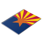Notitieboek van de vlag van de staat Arizona (Linkerzijde)