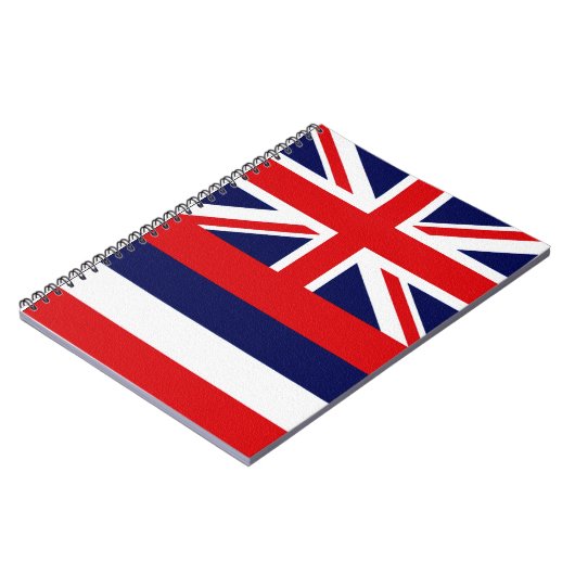 Notitieboek van de vlag van Hawaii-staat (Linkerzijde)