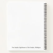 Notitieboek van de vuurtoren van Port Sanilac (Achterkant)