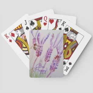 Notitieboek van de Waterverf van de tuindagblad La Pokerkaarten