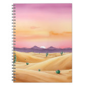 Notitieboek van Desert Dunes Twilight (Voorkant)