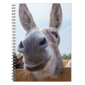 Notitieboek van Donkey glimlachen (Voorkant)