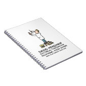 Notitieboek van elektricien en elektrocontractante (Rechterzijde)