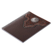 Notitieboek van geboost leder (Linkerzijde)