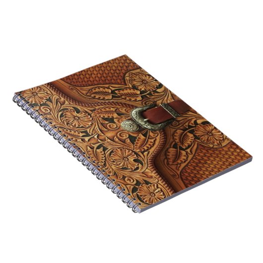 Notitieboek van geboost leder (Rechterzijde)