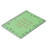 Notitieboek van groenten en fruit (Linkerzijde)