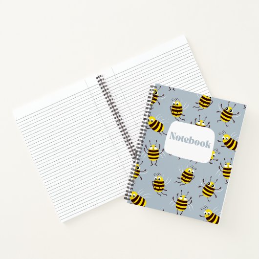 Notitieboek van het bijenpatroon (Binnen)