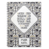 Notitieboek van het concertprogramma van Bilibin (Voorkant)