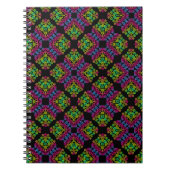 notitieboek van het gekrulde regenboogpatroon (Voorkant)