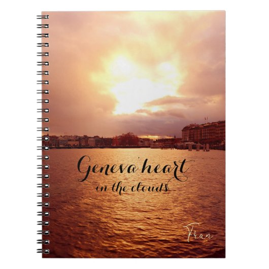 Notitieboek van het hart van Genève (Voorkant)