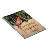 Notitieboek van het kardinaal (Red Bird) Journal (Rechterzijde)