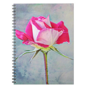 Notitieboek van het prachtige roze roze blad Artsy