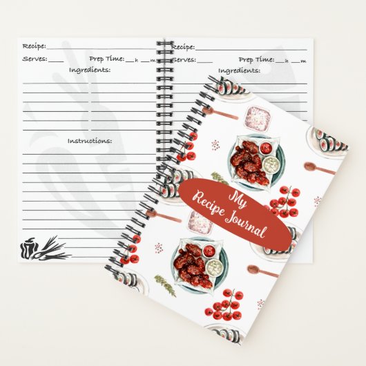 Notitieboek van het receptenjournaal (Binnen)