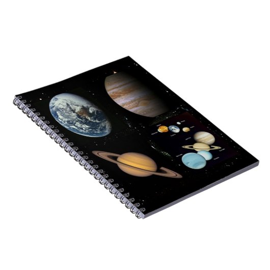 Notitieboek van het  van het zonnestelsel (Rechterzijde)