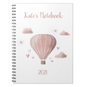  Notitieboek van hot-luchtballon voor Waterverf (Voorkant)