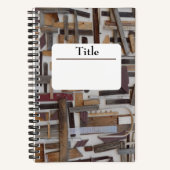 notitieboek van houtslijpspiraal (Voorkant)