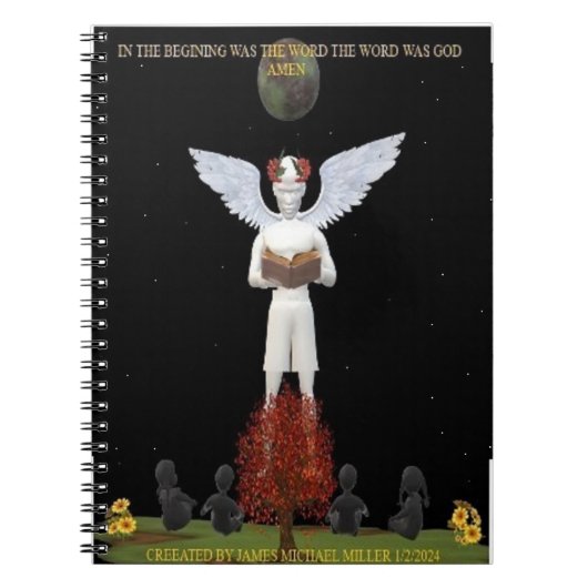 Notitieboek van James Michael Miller (Voorkant)