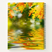 Notitieboek van ketch Pad in de herfst (Achterkant)