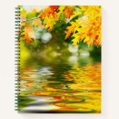 Notitieboek van ketch Pad in de herfst (Voorkant)