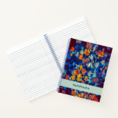 Notitieboek van kleurrijke bladeren najaar (Binnen)