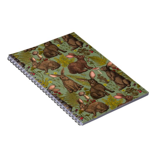 Notitieboek van konijnen en bossen (Rechterzijde)