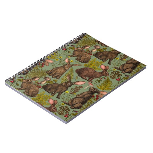 Notitieboek van konijnen en bossen (Linkerzijde)