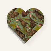 Notitieboek van konijnen en bossen (Voorkant)