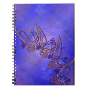 Notitieboek van koperbutterflies