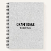 Notitieboek van leder afbeelding (Voorkant)