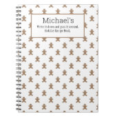 Notitieboek van Michael's Gingerbrood Holiday Reci (Voorkant)