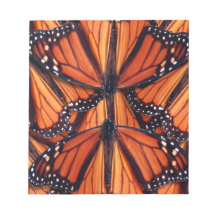 notitieboek van monarch vlinder notitieblok