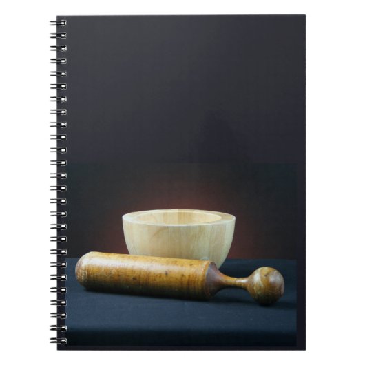 Notitieboek van Mortar en Pestle (Voorkant)