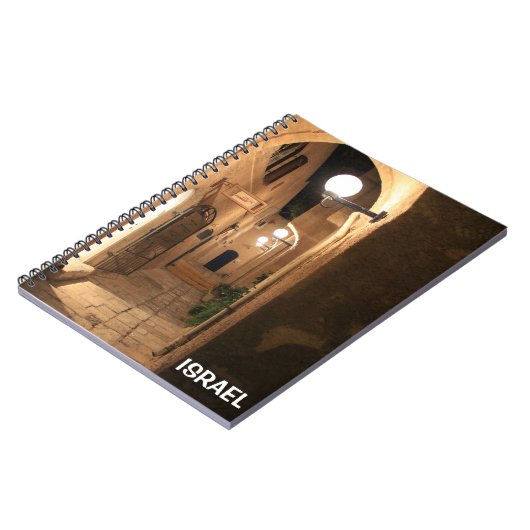 Notitieboek van Old Jaffa in Israël (Linkerzijde)