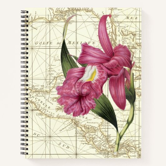 Notitieboek van Orchid Botanical Explorer (Voorkant)