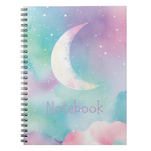 Notitieboek van Pastel Moon (Voorkant)