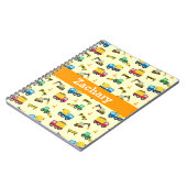 Notitieboek van patroonbakken voor bouwvoertuigen (Linkerzijde)