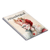 Notitieboek van Queen of Hearts verkeerd begrepen (Rechterzijde)
