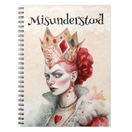 Notitieboek van Queen of Hearts verkeerd begrepen