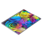 Notitieboek van regenboogroos (Linkerzijde)