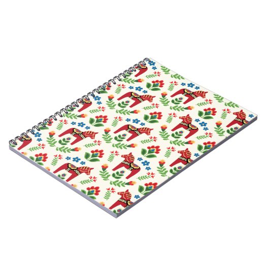 Notitieboek van rode dala-paarden (Linkerzijde)