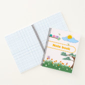 Notitieboek van Schattigee vogels, bloemen en bome (Binnen)