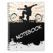 Notitieboek van skateboard (Voorkant)