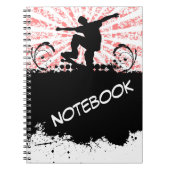 Notitieboek van skateboard (Voorkant)