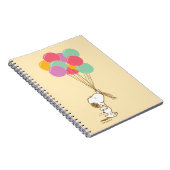 Notitieboek van snoopy en ballonnen (Rechterzijde)