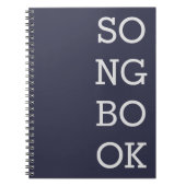 Notitieboek van Songwriter (Voorkant)