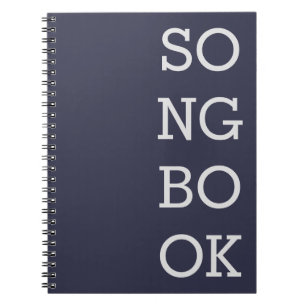 Notitieboek van Songwriter